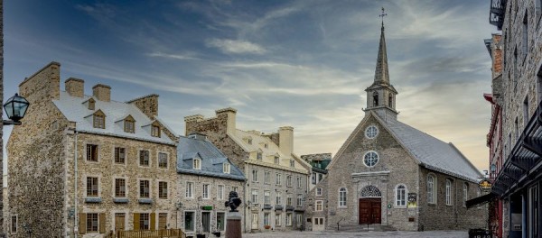 Notre-Dame-des-Victoires - La iglesia más antigua de Quebec